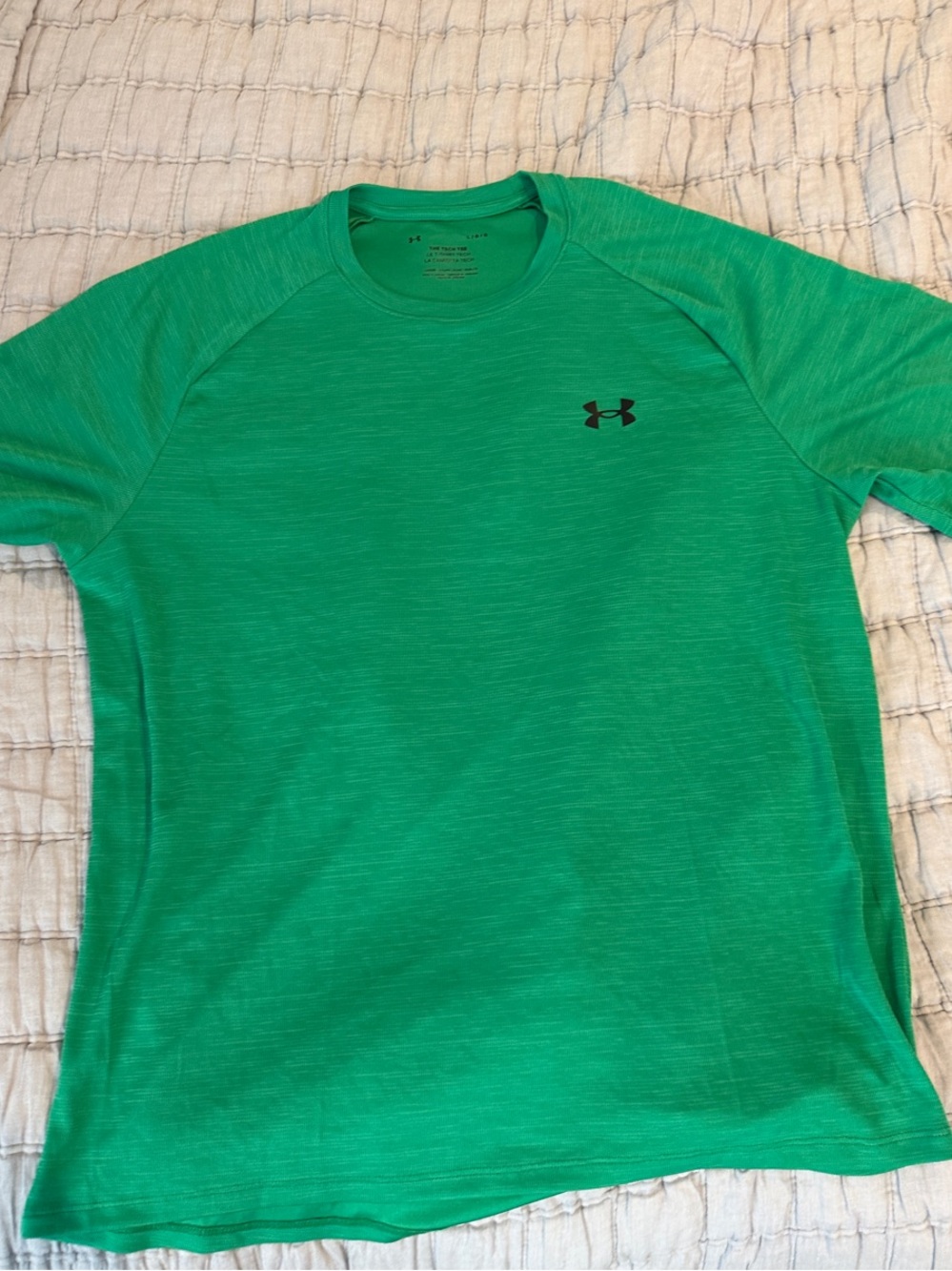 Under Armour Bright Green Short Sleeve Performance Tee
